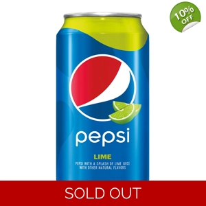 Pepsi Lime - 355ml 12fl.oz Can | American Imported Soda